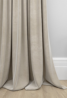 Odessa Velvet, Mushroom - Made to Measure Curtains